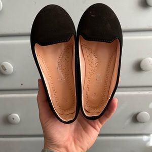 Black flats for little girl